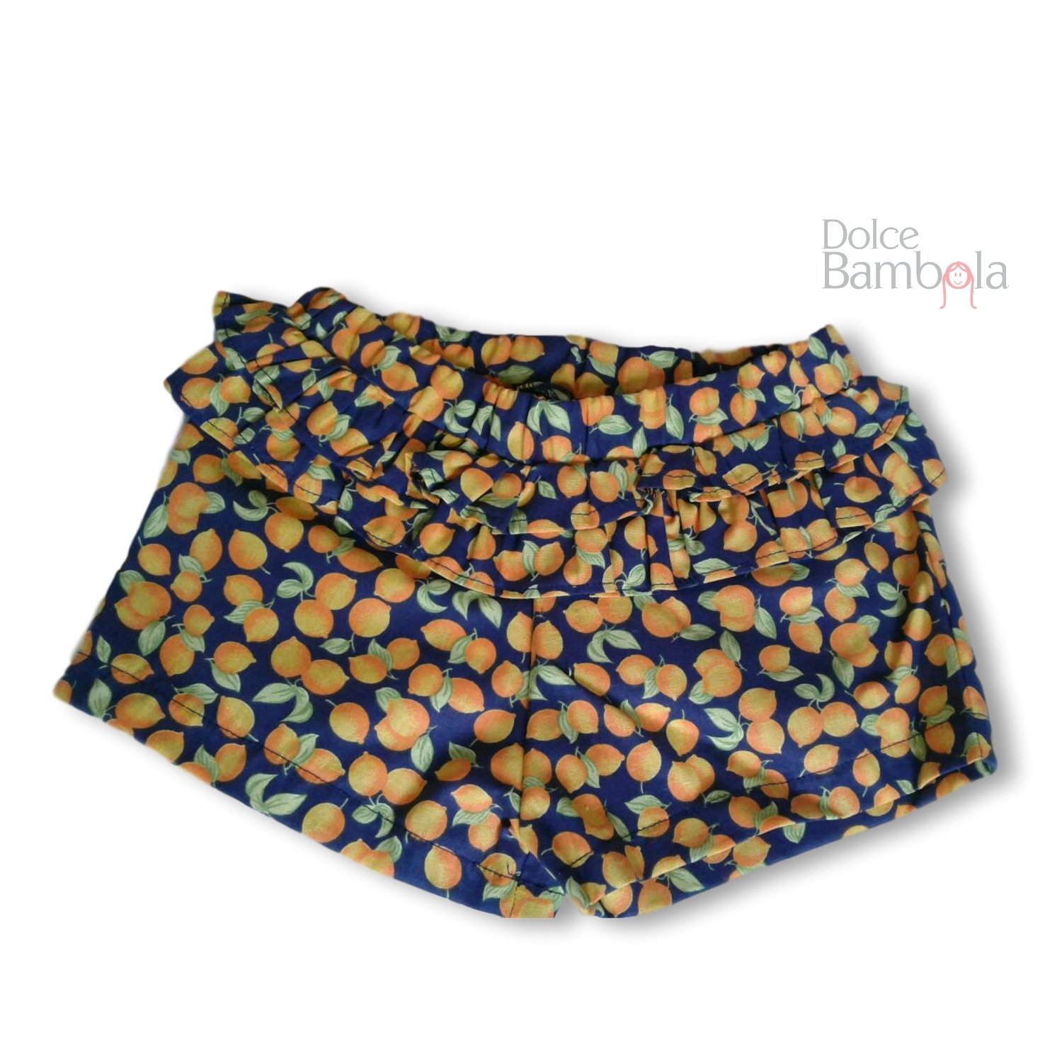 Short de limõezinhos amarelos