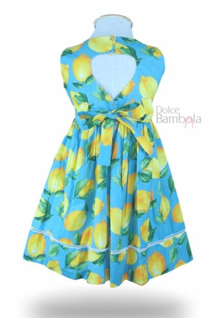 Vestido azul limão siciliano - Imagem 2