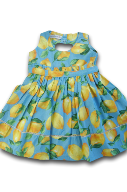Vestido azul limão siciliano - Imagem 4
