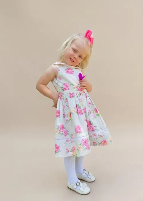 Vestido Off White Floral