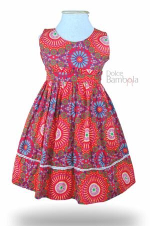 Vestido Mandala Vermelho