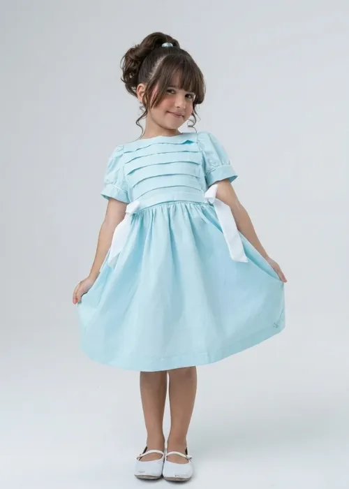 Vestido Chloé Celeste