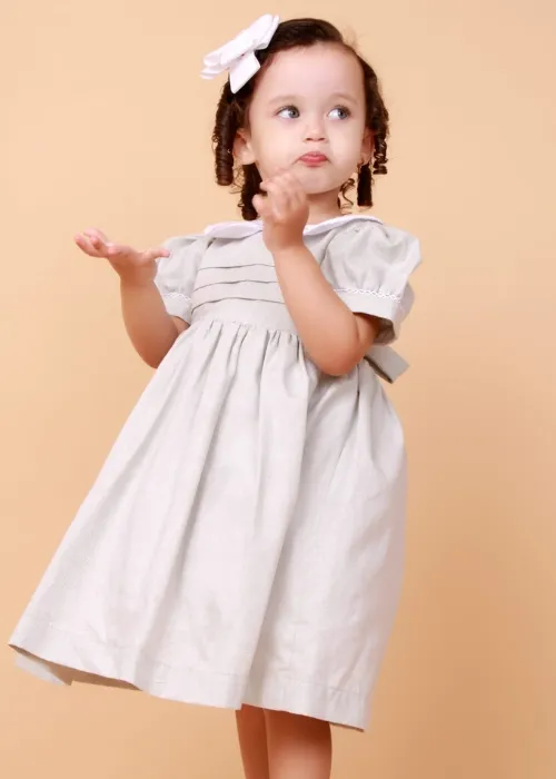 Vestido Infantil Verde Menta Clássico
